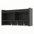 4-in-1 Detachable Hall Tree with Storage and 7 Hooks, Multiple Functions Hallway Coat Rack with Storage Drawers and Cabinet, Black Shoe Bench for Entryway Hallway-136092684