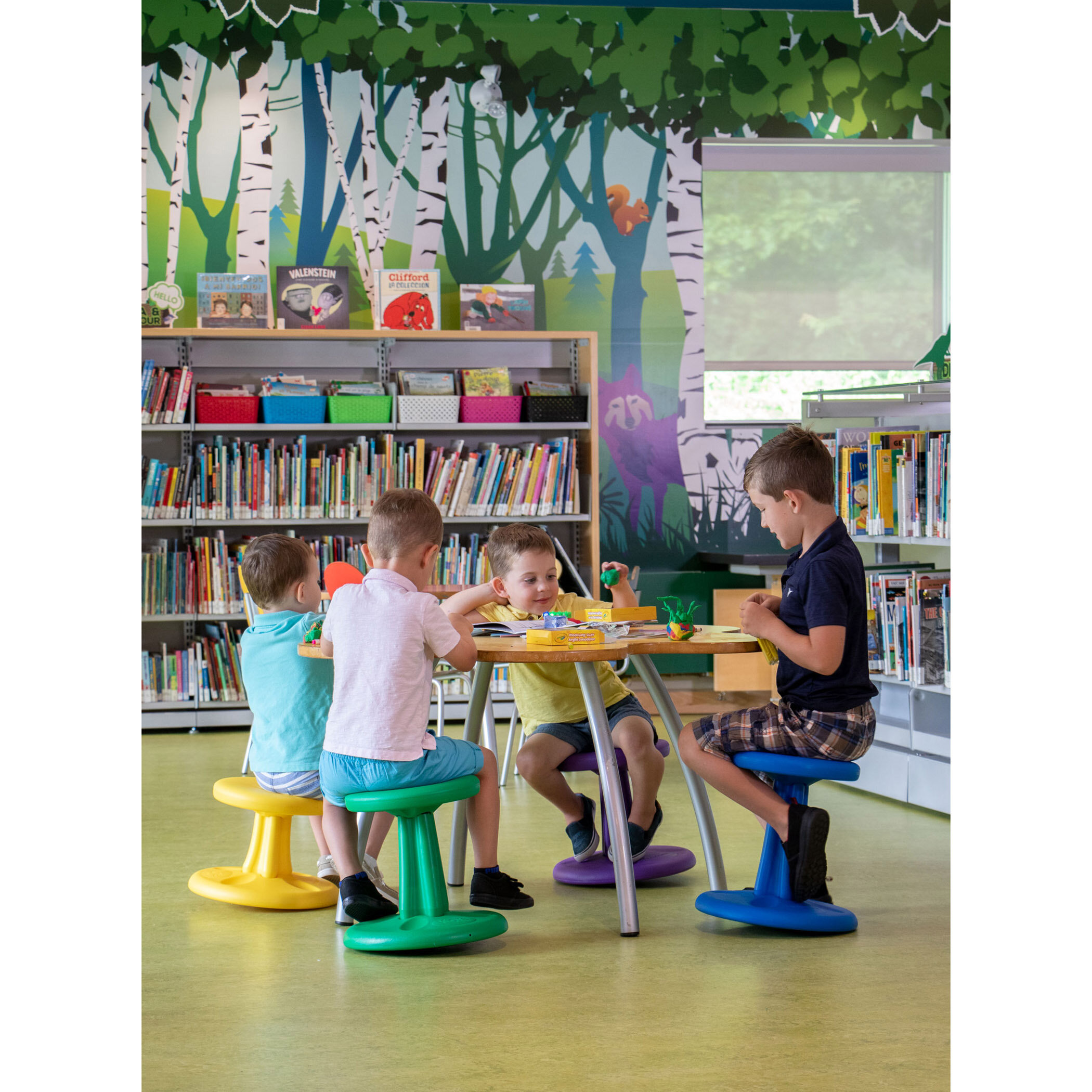 Active Kids Chair Wobble Chair Pre-School - Elementary School - Age