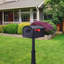 Plastic Post Mount Mailbox Compatibility Capacity