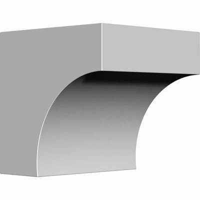 Endurathane Stockport Bracket, 5"W x 5 1/2"D x 5 1/2"H, Factory Primed (4-Pack)