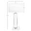 Blair Crystal and Resin Standard Lamp-1270244858