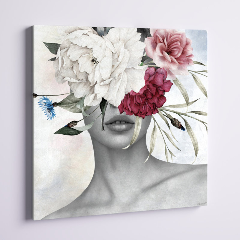 «Be A Woman» par Marmont Hill - reproduction d'art sur toile tendue, H 12 po x l 12 po x P 1,5 po