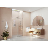 Eclipse 48 - 52 in. x 78 in. Fully Frameless Sliding Shower Door
