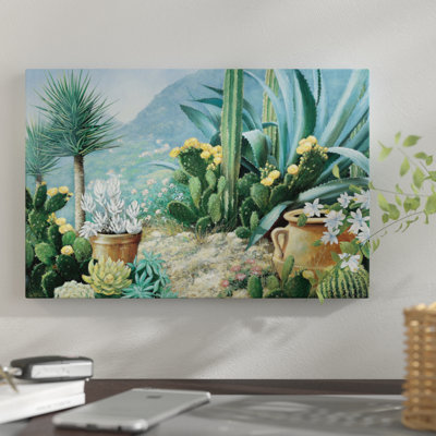 «Cactus», reproduction sur toile