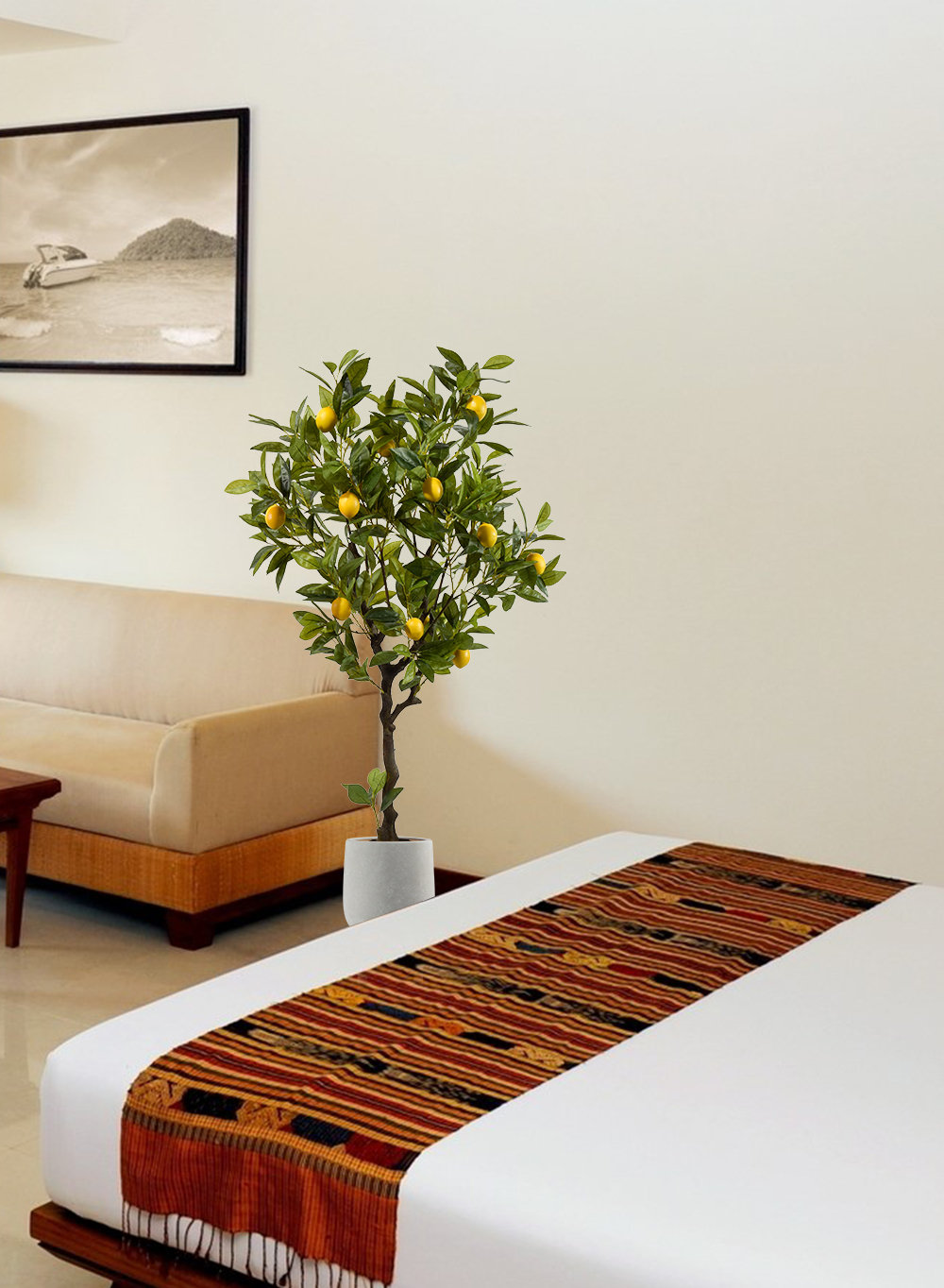 47" Lemon Tree in Pot