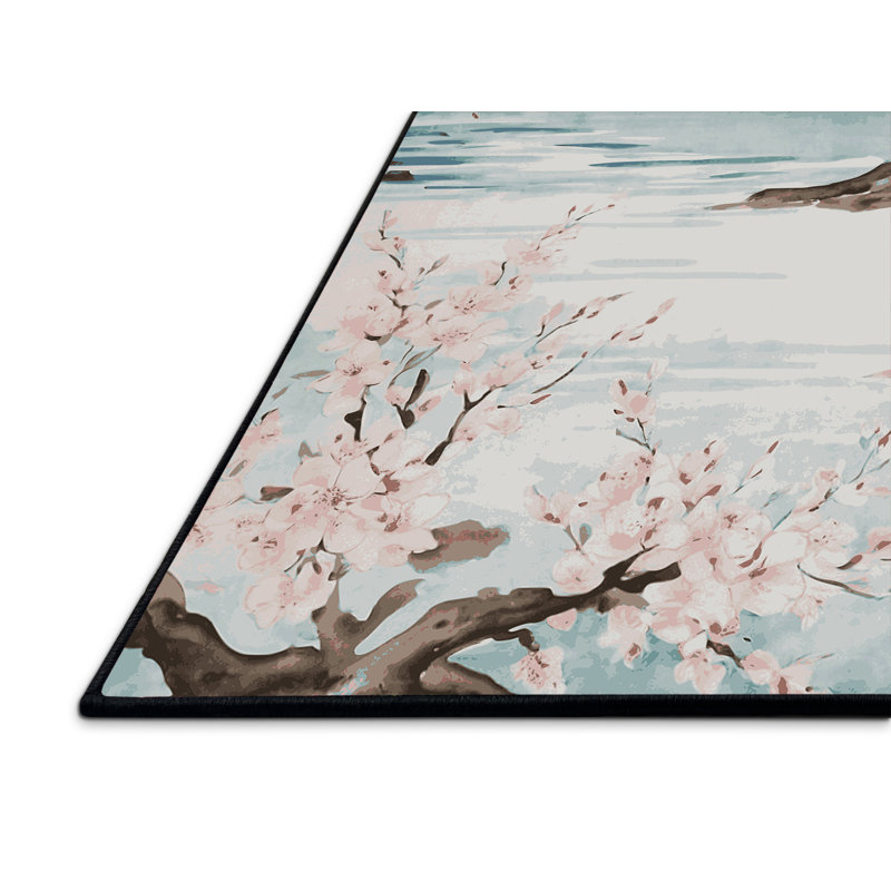 Silky Soft Plush Gray Area Rug, Square 8'
