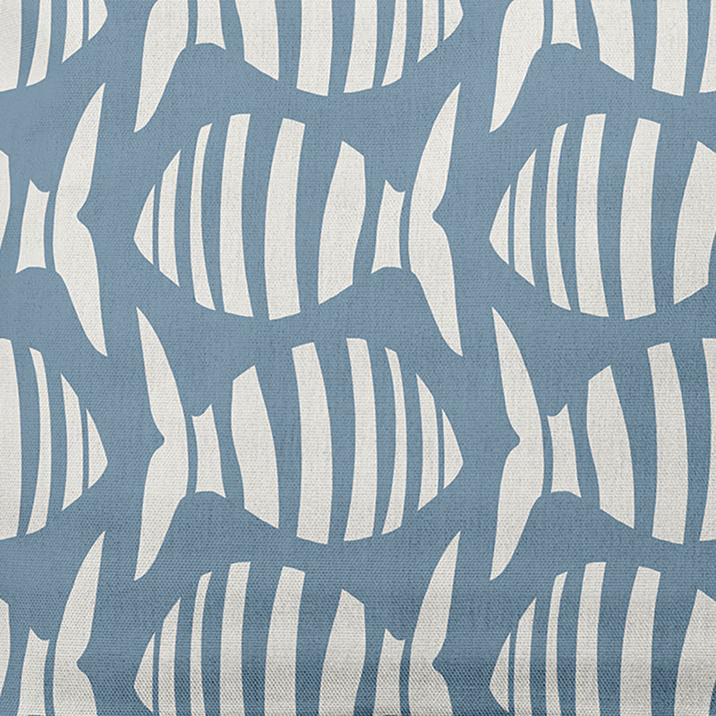 Coussin Sail Sail, 18 po x 18 po, Gris fumée cendré