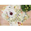 Serviette de coton 20 po aquarelle florale Leamon
