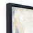 «Snowy Drip 1 and 2» par Martin Edwards - Ensemble de 2 peintures sur cadre flottant