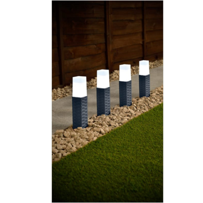 Burgettstown Low Voltage Solar Powered Integrated LED Pathway Light