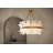 Fredrick Ramond Fleur Medium Six-Light Drum Chandelier