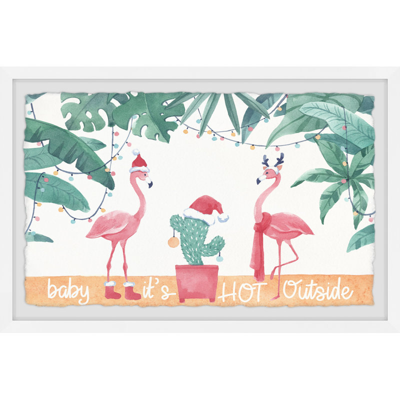 Don't Go - Single Picture Frame Painting, 38cm H x 45cm W x 3.81cm D