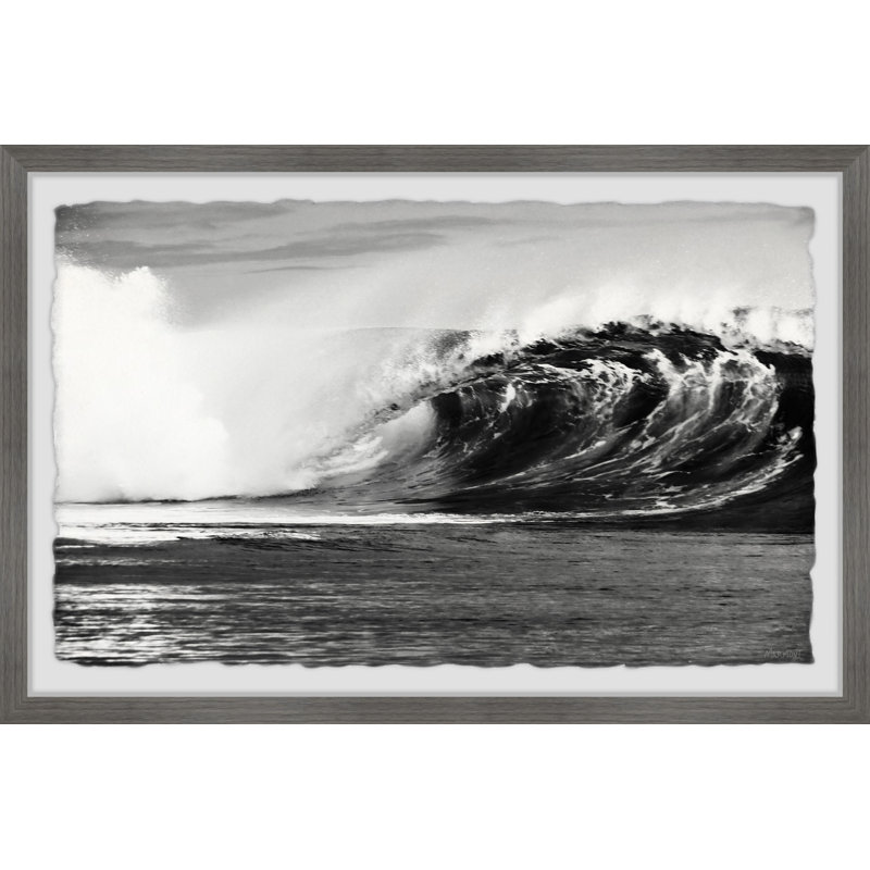 Paddle Out - Single Picture Frame Print, 20cm H x 30cm W 
