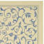Tapis intérieur / extérieur brun clair / bleu Arneshia-19139300