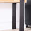 Table console rustique industrielle de 152 cm (60 po), pieds en métal imitation rouille vieillie, facile à nettoyer, avec pieds en bois d'ingénierie, spacieuse pour les essentiels.