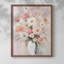 FLORAL Series CCCCLXVII - Impression encadrée de qualité supérieure - Prêt à être accroché - Aucun clou requis-640809428-640809430