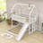 Sceinnker Kids Twin Over Full Bunk Bed-1006164515