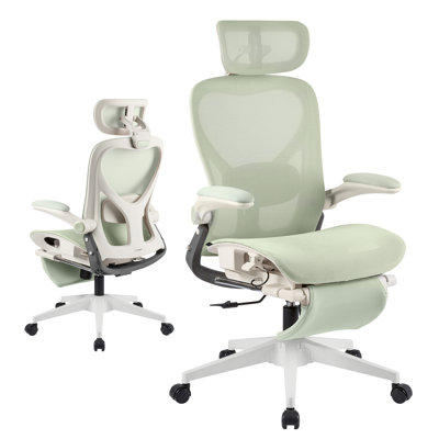 Foldex Ergonomic Office Chair, Folding Office Chair for Small Spaces with Lumbar Support