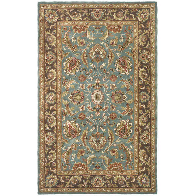 Tapis traditionnel en laine touffeté à la main Cranmore, Rectangle 12 pi x 15 pi