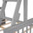Evalee Kids Twin Over Full Bunk Bed with Drawers-2039043776