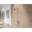 Garniture de douche à valve à pression équilibrée 7 po TOTO® Oberon®, chrome poli
