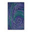 Tapis bleu soyeux et moelleux-2083401657