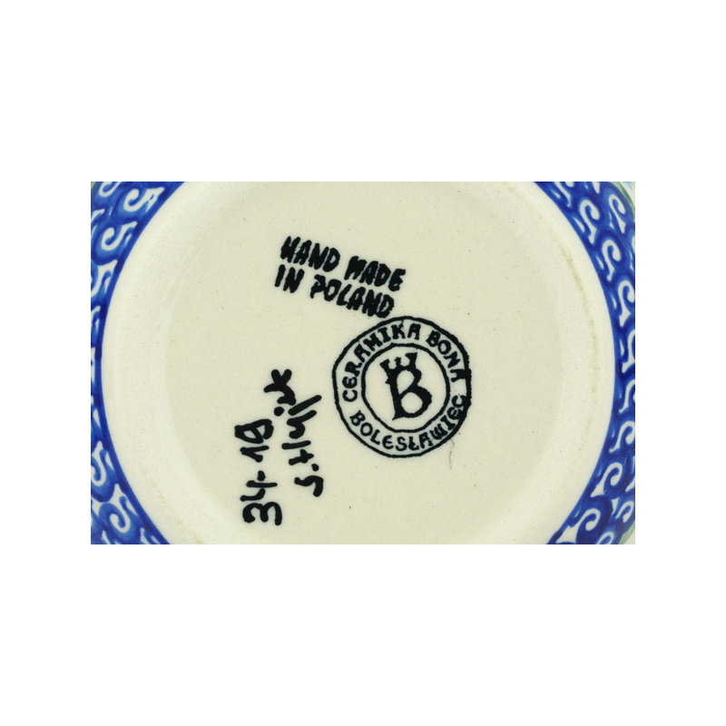 Spring Flowers Handmade Stoneware Rice Bowl