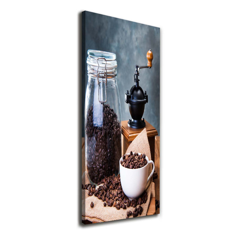 Coffee Grinder - Wrapped Canvas Print