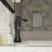 Single-handle Bathroom Faucet with Drain Assembly-106069674