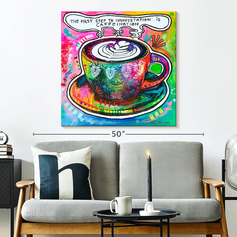 Ketti Caffeination, 33" H x 33" W