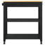 Solid Wood Bar Cart