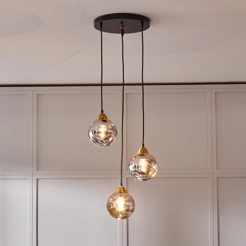 Rotan 3 - Light Cluster Pendant
