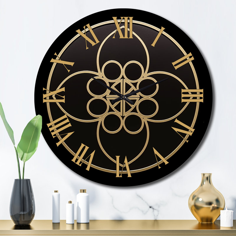 Horloge murale moderne géométrique Sacré, Grand