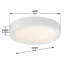Plafonnier encastré 1 lumière Hilmar-387927097-387928007