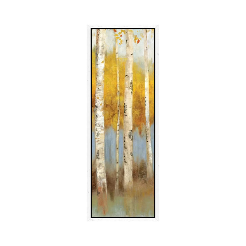 Promise I by Allison Pearce - Panoramic Painting on Canvas, White Framed Canvas, 121.92 cm H x 40.64 cm W