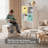 26"W Bookcase,Multi-Functional Organizer & Storage Cabinet