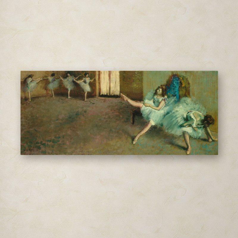 Edgar Degas - reproduction sur toile, H 14 po x l 32 po x P 2 po