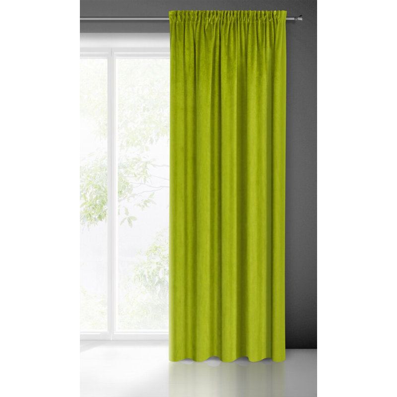 Thame 100% Polyester Blackout Eyelet Curtain Panel