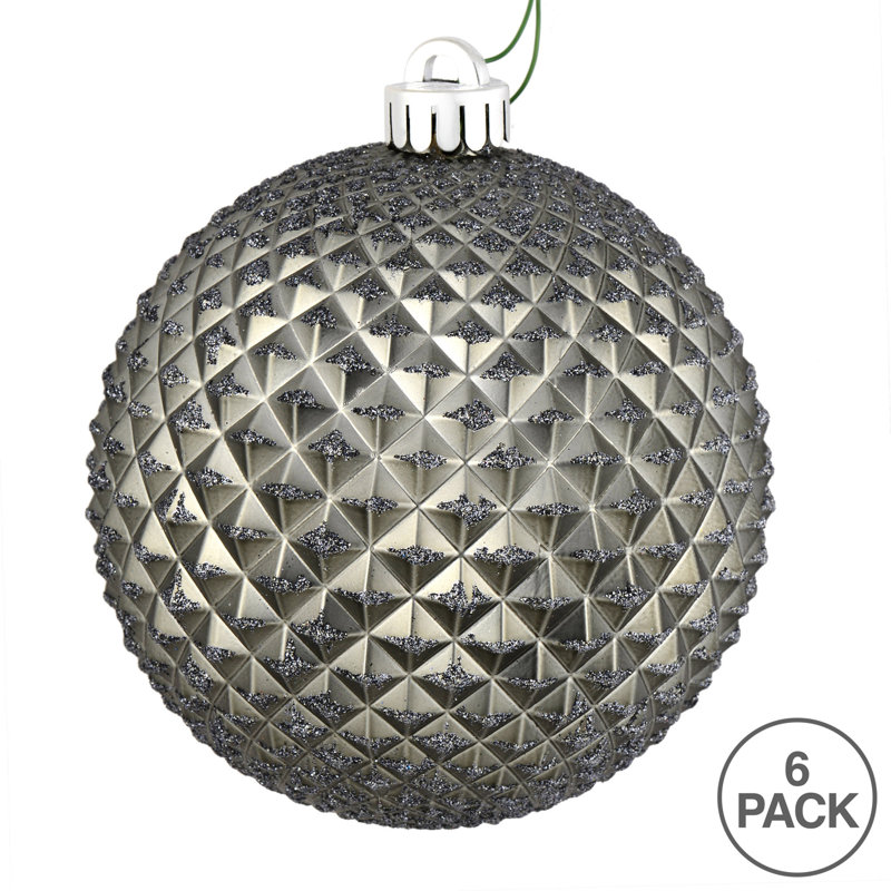 Ornement boule Durian Glitter, Calcaire