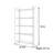 A beautiful and simple bookcase-114353428