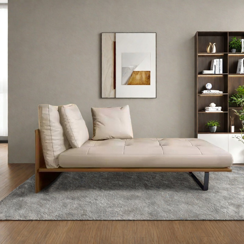 Chaise en bois massif Art Fashion, Orienté à gauche (vu de face), Blanc cassé / blanc