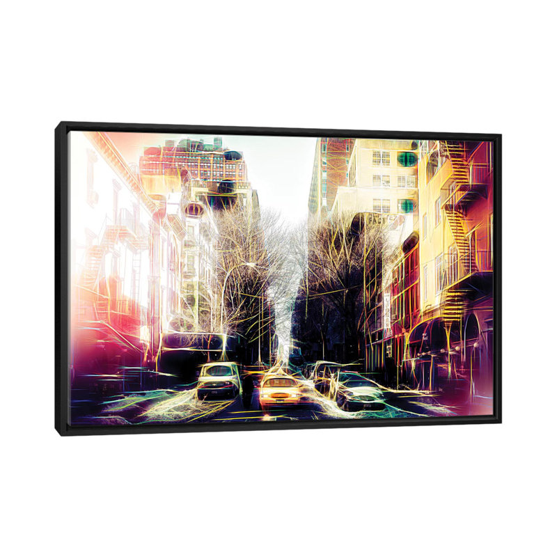 «Yellow Reflections» par Philippe Hugonnard, impression sur toile tendue sur châssis, H 18 po x l 26 po x P 1,5 po