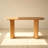 Haven 60" Natural White Oak Console Table – Modern Entryway Sofa Table-417739765