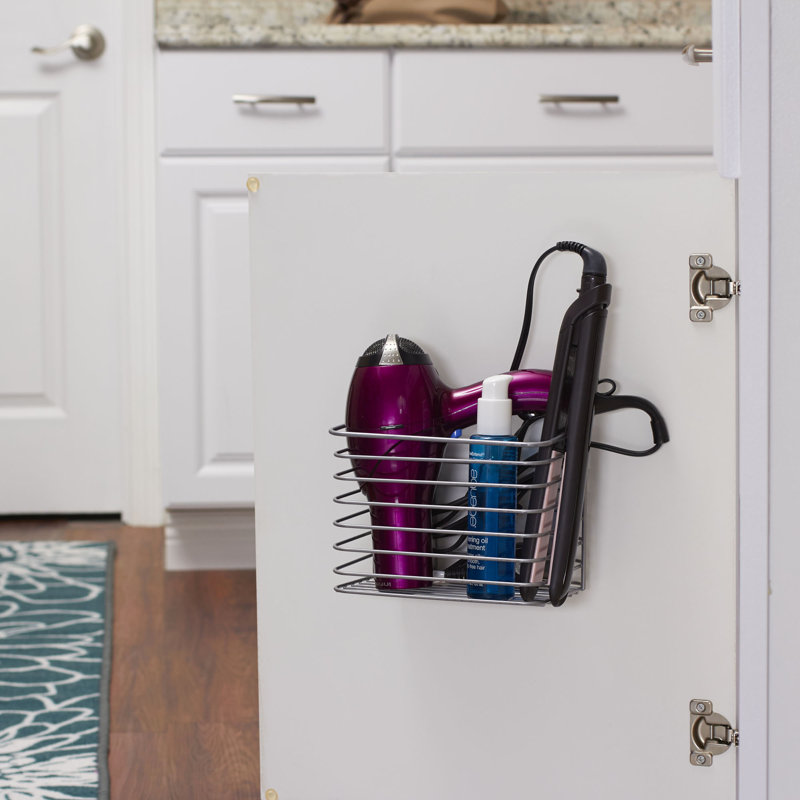 Mickaylah Cabinet Door Organizer, Chrome