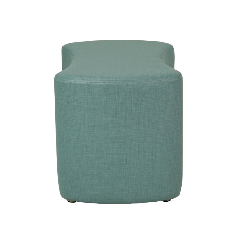 Pro Series Cog Ottoman Table with Bowtie 18" H Seating, 4-Piece Set, Sky Blue/Cosmic Strandz