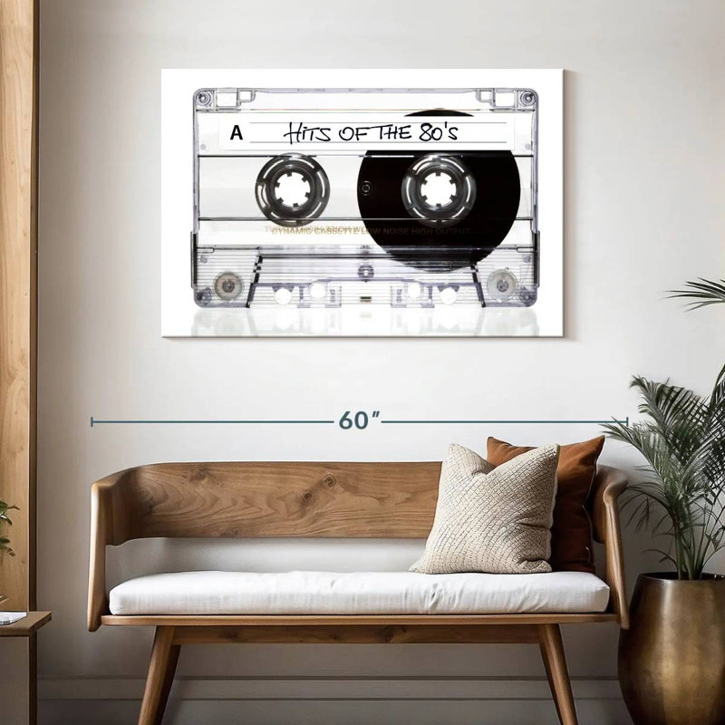 Abarca Hits Of The 80's Cassette, 30" H x 45" W