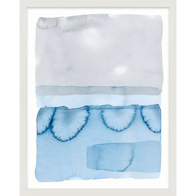 Blue Chiffon Print by Jacques Pilon