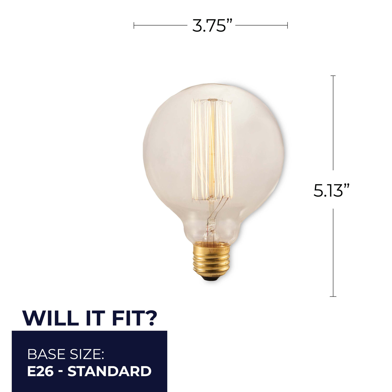40W Dimmable Amber Incandescent Bulb