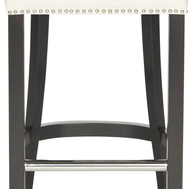 Tabouret de bar et de comptoir Arlease, Crème matte, Tabouret de comptoir (siège d'une hauteur de 25,7