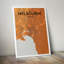 Melbourne City Map 1 Piece Wall Art-166252789